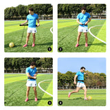 Hands-Free Soccer Kick/Throw Trainer