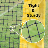 Adjustable Angle Lacrosse Pitchback Rebounder Net