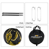 2 in 1 Pop Up Soccer Goal for Kids, Perfect for Pickup/Scrimmage Game