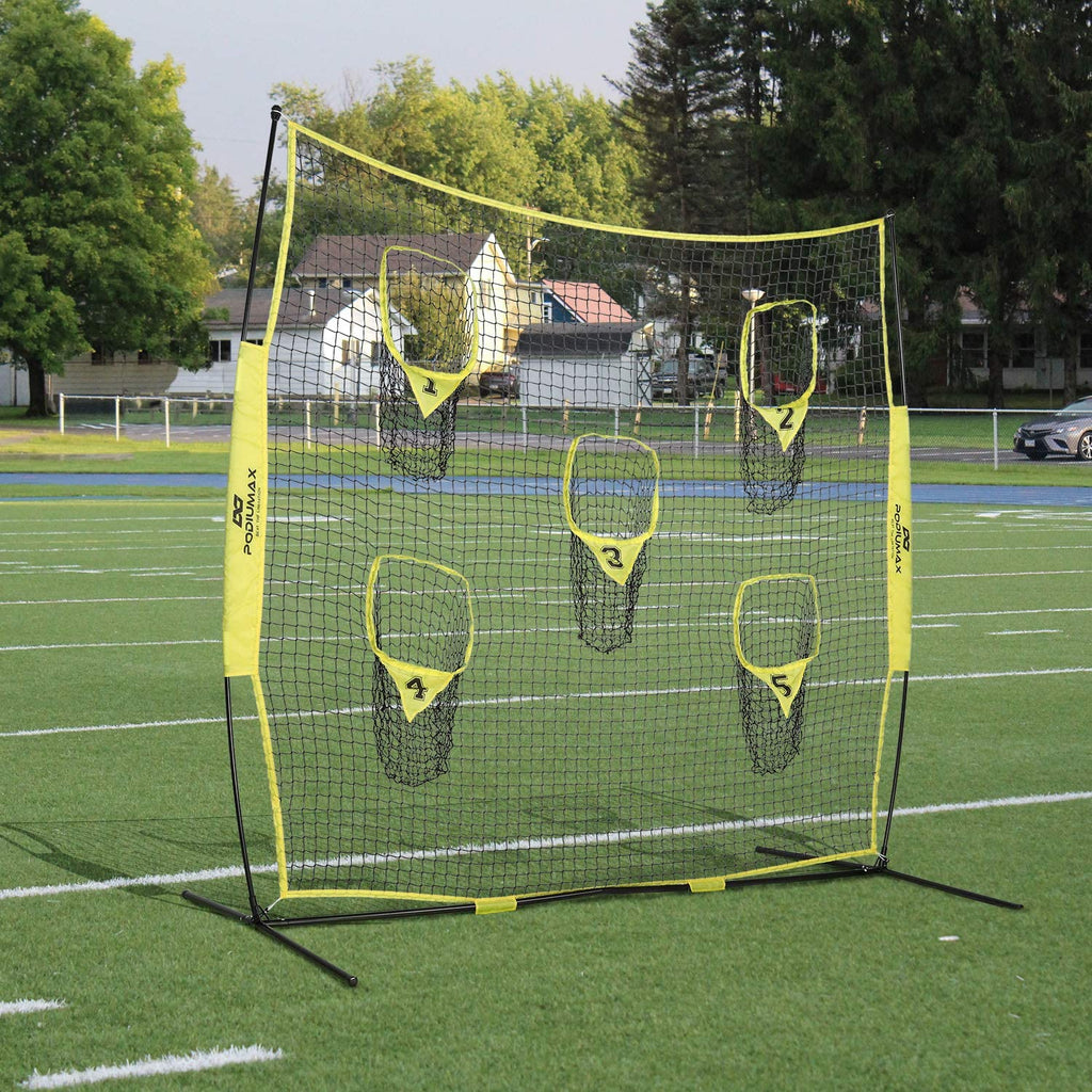 PodiuMax 8 x 8ft Football Trainer Throwing Net