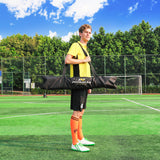 PodiuMax Portable Soccer Trainer, 2 in 1 Soccer Rebounder Net, 6ft x 4.7ft