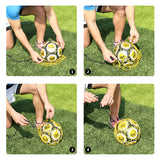 Hands-Free Soccer Kick/Throw Trainer