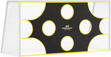 PodiuMax Soccer Goal Target Net with 10 Scoring Zones, Compatible with All 8'x6'/ 12'x6'/ 14'x7' Soccer Goals