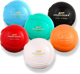 PodiuMax Plyometric Weighted Baseballs 6 Pack, 32, 21, 14, 7, 5, and 3.5oz Plyo Balls, Weighted Baseballs for Hitting & Pitching, Softball & Baseball Training