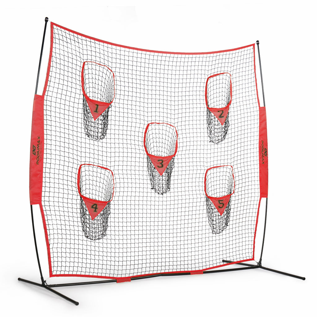 PodiuMax 8 x 8ft Football Trainer Throwing Net