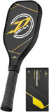 PodiuMax T700 Carbon Fiber Pickleball Training Paddle, 5.9" Elongated Handle & 16mm Sweet Spot Hexa Polymer Core, Practice Paddle for Control/Accuracy, Pickleball Racket for All Players(15" x 5.1")
