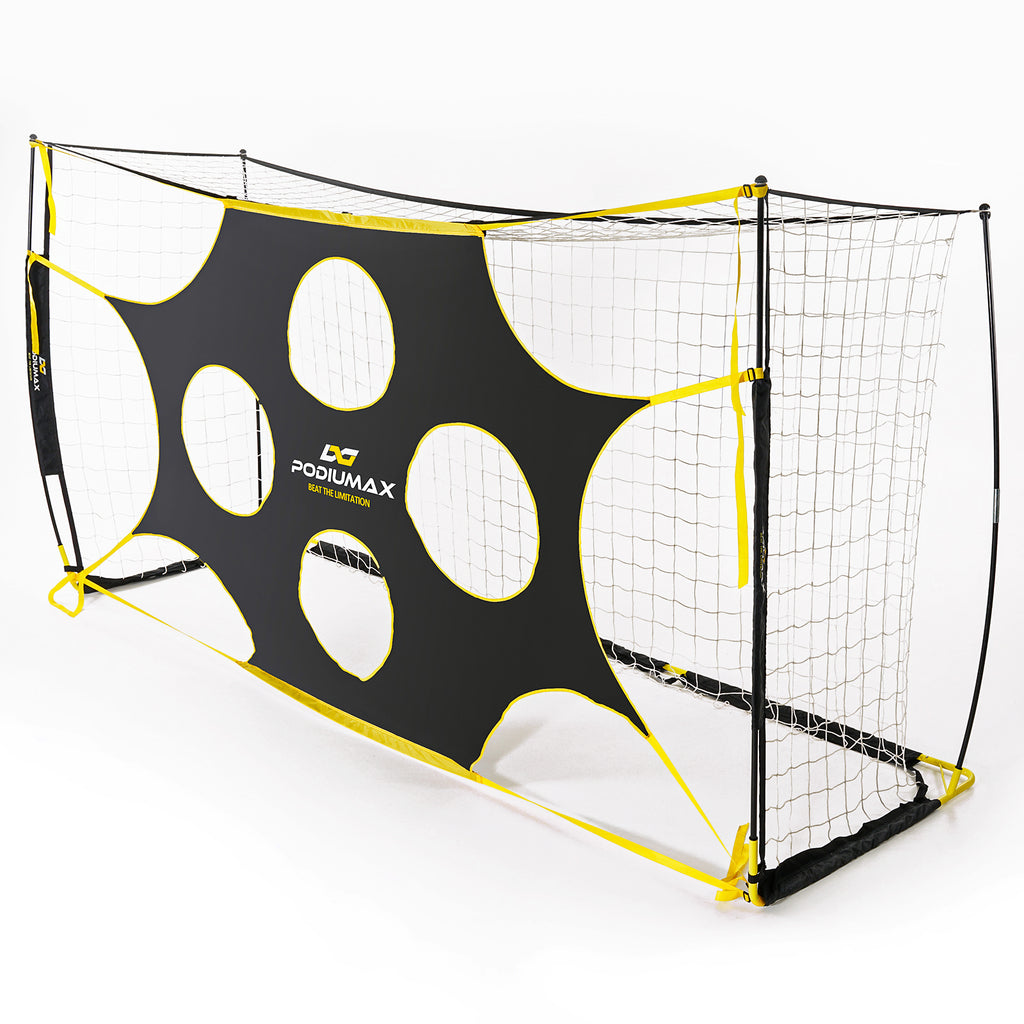 12' x 6' Soccer Goal Target Nets with Highlighted Scoring Zones ...