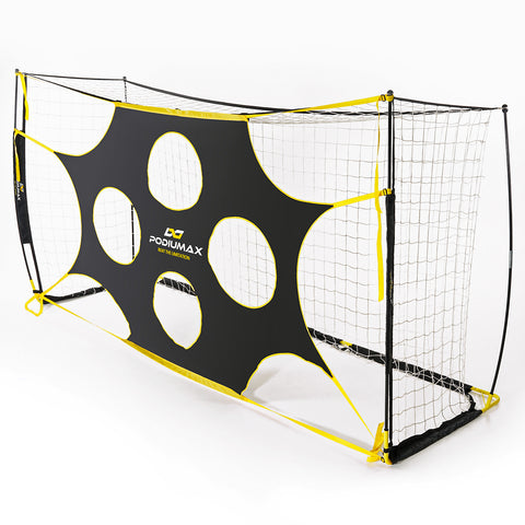 12' x 6' Soccer Goal Target Nets with Highlighted Scoring Zones
