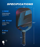 PodiuMax Carbon Fiber Pickleball Paddles