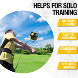PodiuMax Solo Volleyball Training Equipment Aid, Improve Serving, Setting & Spiking Skills, for Beginners and Pro