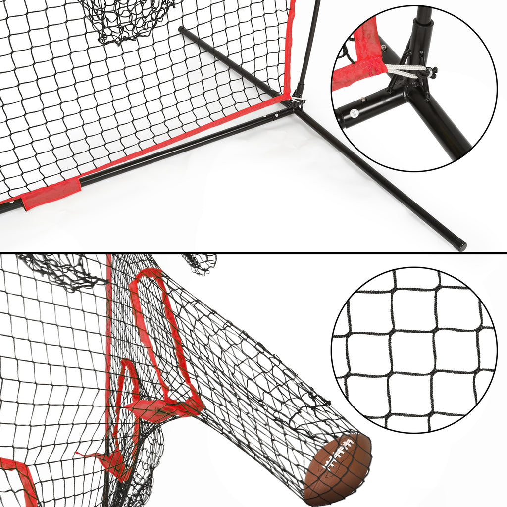 PodiuMax 8 x 8ft Football Trainer Throwing Net