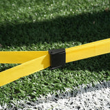 PodiuMax Soccer Net, 8 x 5ft Soccer Goal Target with 10 Scoring Zones, Soccer Goals for Backyard