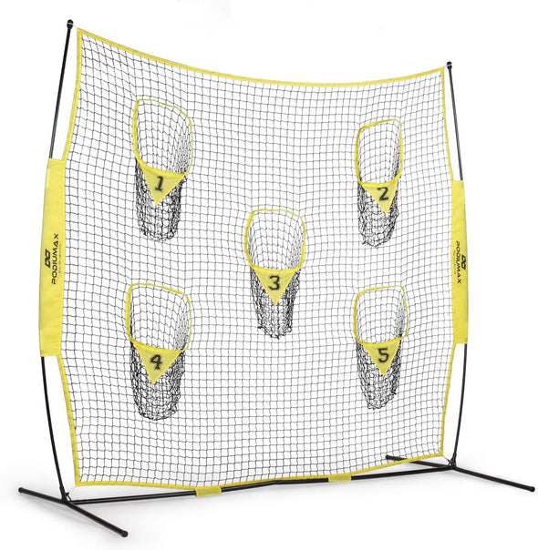 PodiuMax 8 x 8ft Football Trainer Throwing Net