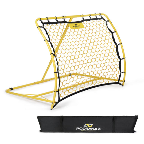 Portable Soccer Trainer, Rebounder Net with Adjustable Angle